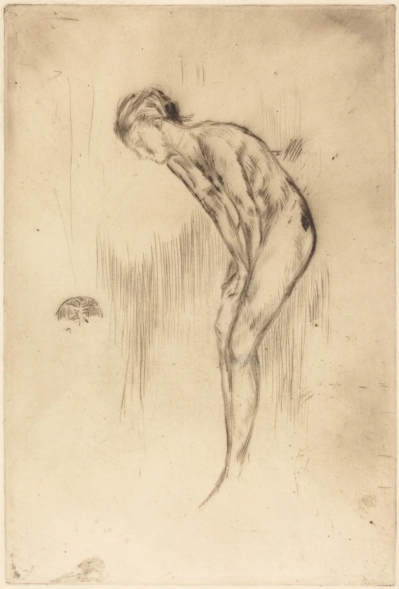 Tillie: A Model by James McNeill Whistler, print, 1873