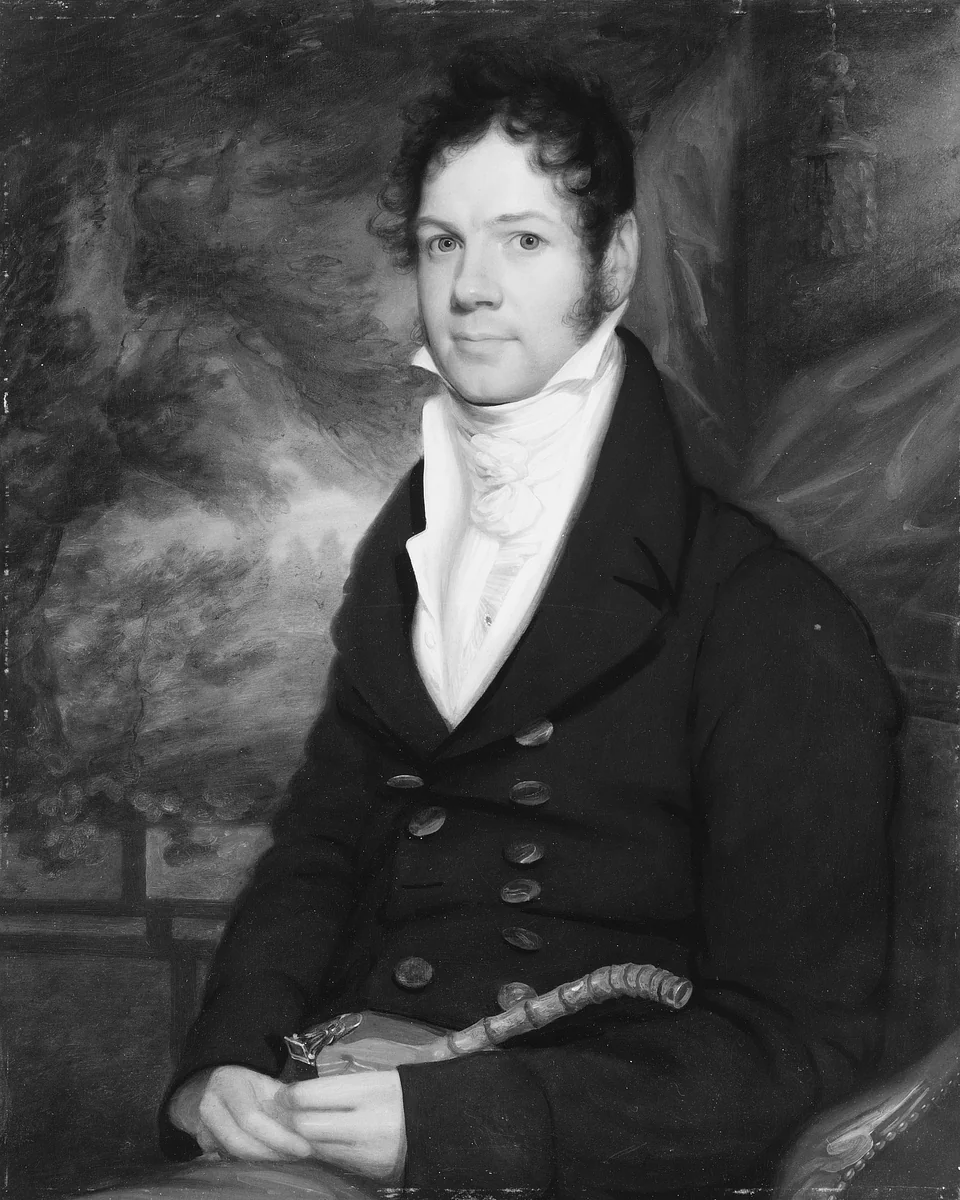 Robert Dickey by John Wesley Jarvis, artwork, 1807-1810