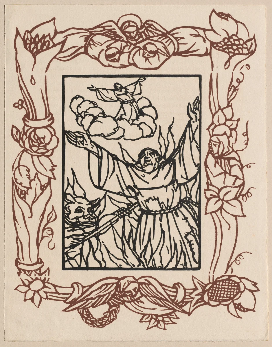 Small Flowers of Saint Francis by Émile Bernard, print, 1928