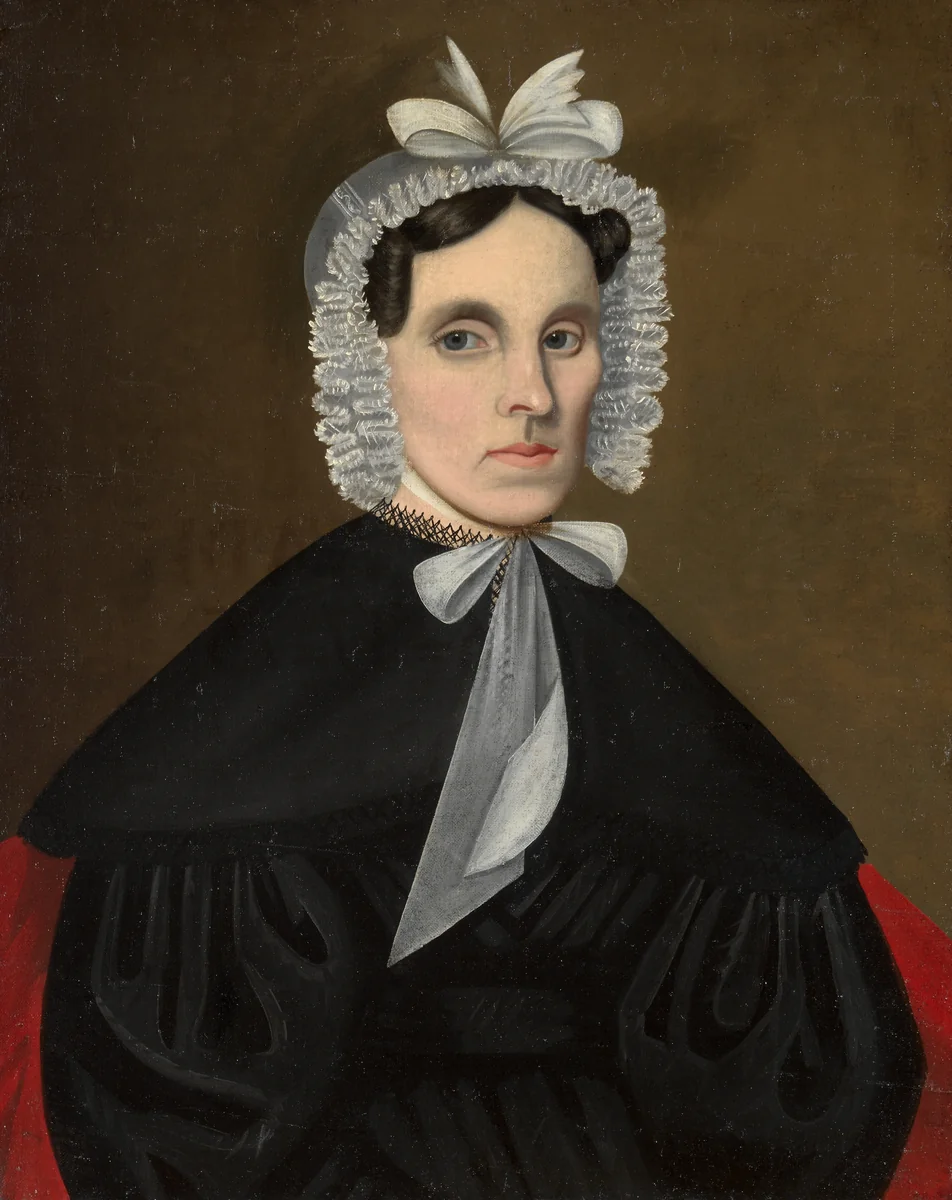 Sally Avery Olds by Jeptha Homer Wade, painting, 1837