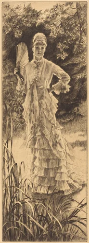 Spring (Printemps) by James Jacques Joseph Tissot, print, 1878