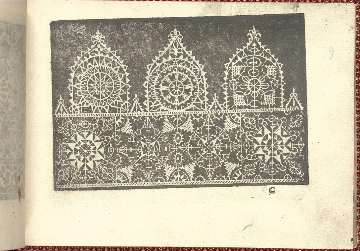 Corona delle Nobili et Virtuose Donne: Libro I-IV, page 9 (recto) by Cesare Vecellio, book, 1601