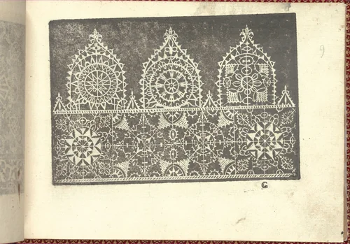 Corona delle Nobili et Virtuose Donne: Libro I-IV, page 9 (recto) by Cesare Vecellio, book, 1601