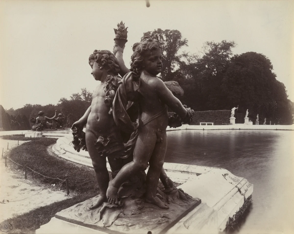Versailles by Eugène Atget, photograph, 1901