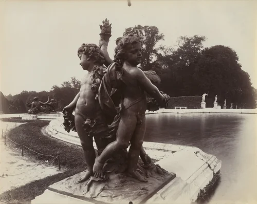 Versailles by Eugène Atget, photograph, 1901