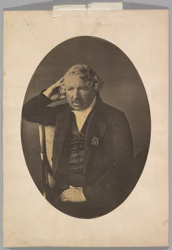 Louis-Jacques-Mandé Daguerre by John Jabez Edwin Mayall, photograph, 1858-1862