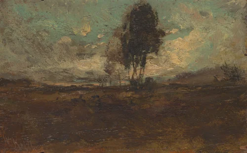 Landscape by William Keith, painting, 1868-1900