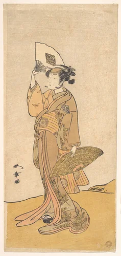 Kabuki Actor Nakamura Matsue by Katsukawa Shunshô (勝川春章), print, 1762-1782