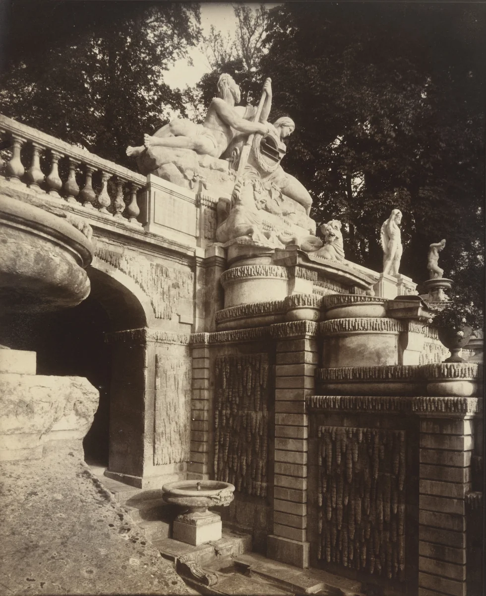 Saint-Cloud by Eugène Atget, photograph, 1923
