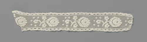 Tussenzetsel van kloskant met roosjes by anonymous, book, 1890