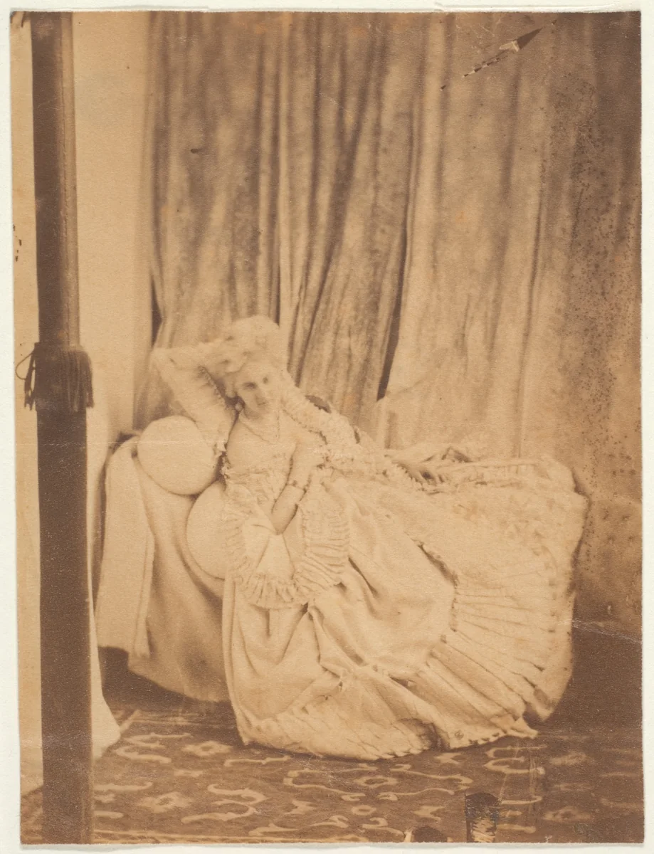 Repos (autre) by Pierre-Louis Pierson, photograph, 1860-1869