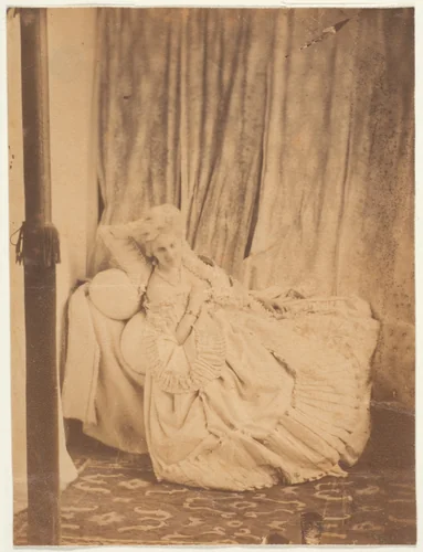 Repos (autre) by Pierre-Louis Pierson, photograph, 1860-1869