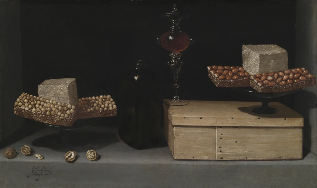 Still Life with Sweets by Juan van der Hamen y Léon, painting, 1622