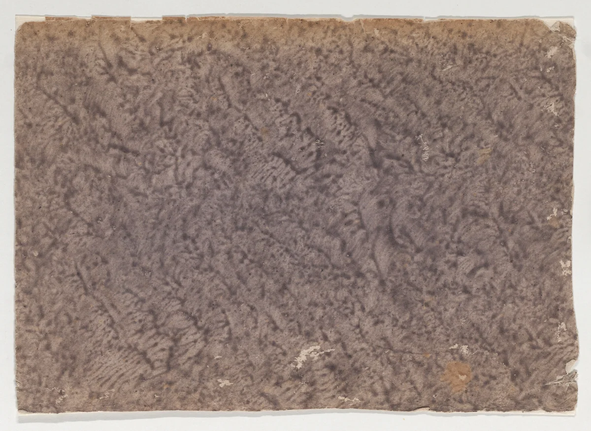 Gray paste paper by anonymous, print, 1700-1800