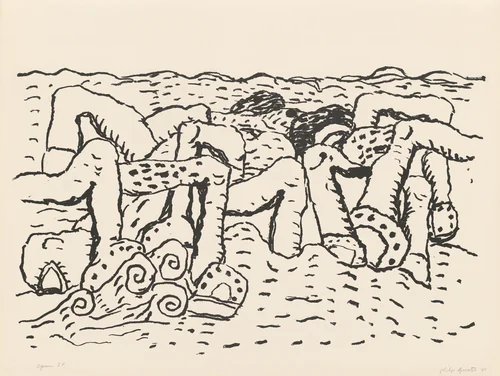 Agean [special proof] by Philip Guston, print, 1979-1981