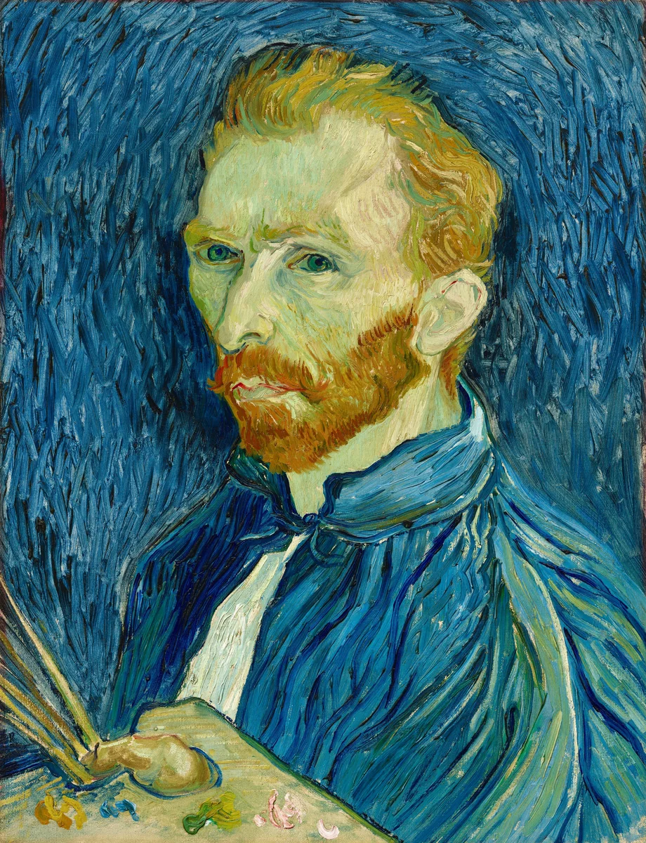 Self-Portrait by Vincent van Gogh, painting, 1889