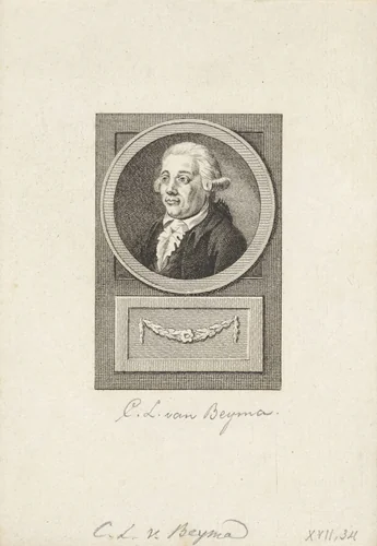 Portret van Coert Lambertus van Beyma by Reinier Vinkeles, print, 1783-1795