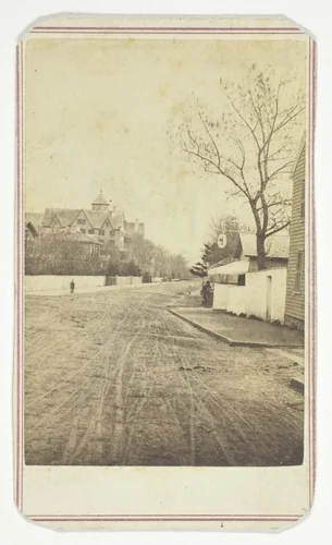 Untitled (carriage tracks) by Joshua Appleby Williams, photograph, 1850-1889