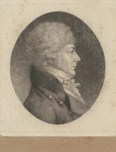 Joseph Forman by Charles B. J. Févret de Saint-Mémin, print, 1798-1808