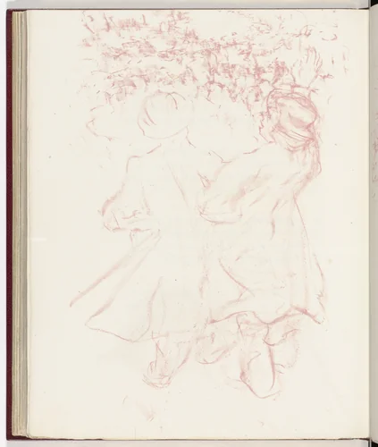 Plate (page 122) from Parallèlement (In Parallel) by Pierre Bonnard, illustrated book, 1900