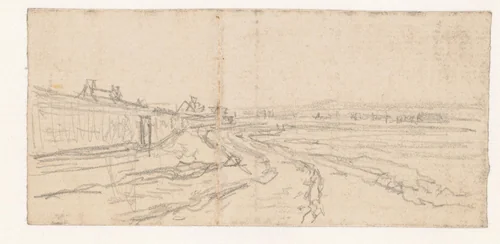 Landweg by Georges Michel, drawing, 1773-1843