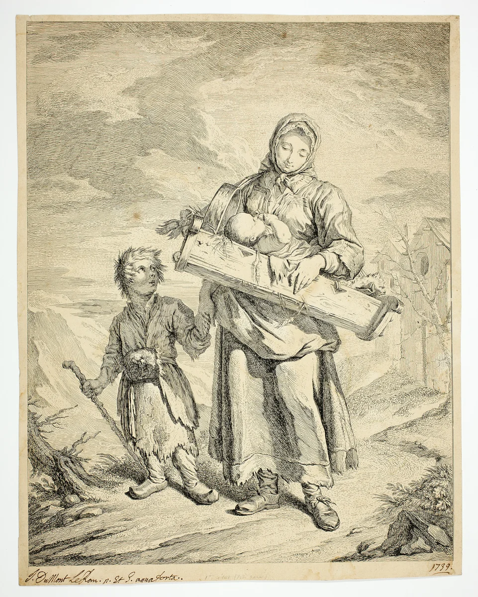 The Savoyard by Jean Dumont, print, 1739