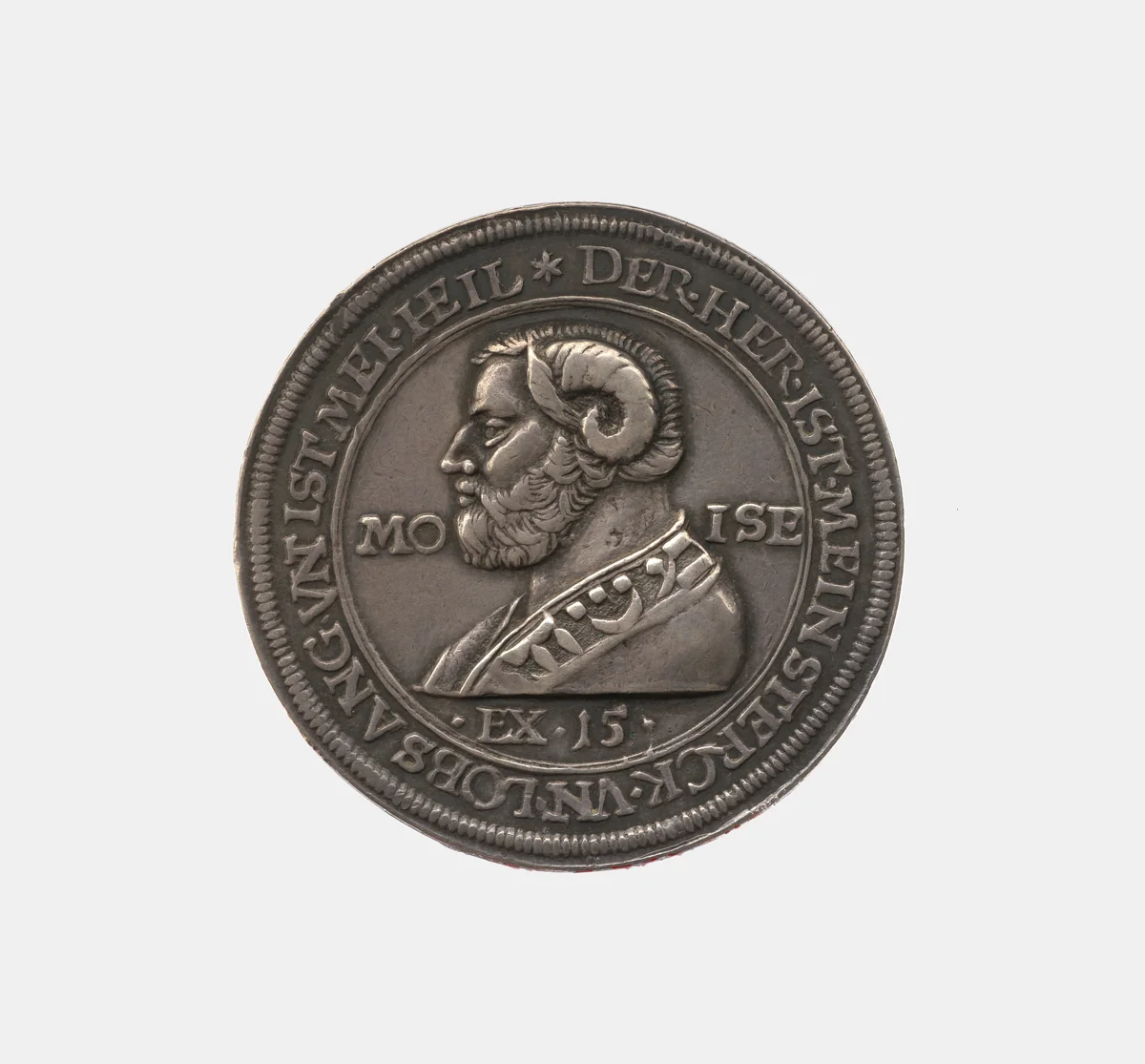 Moses by Hieronymus Magdeburger, metalwork, 1507-1540