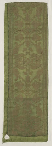 Silk Fragment by Unknown, textile, 1500-1599