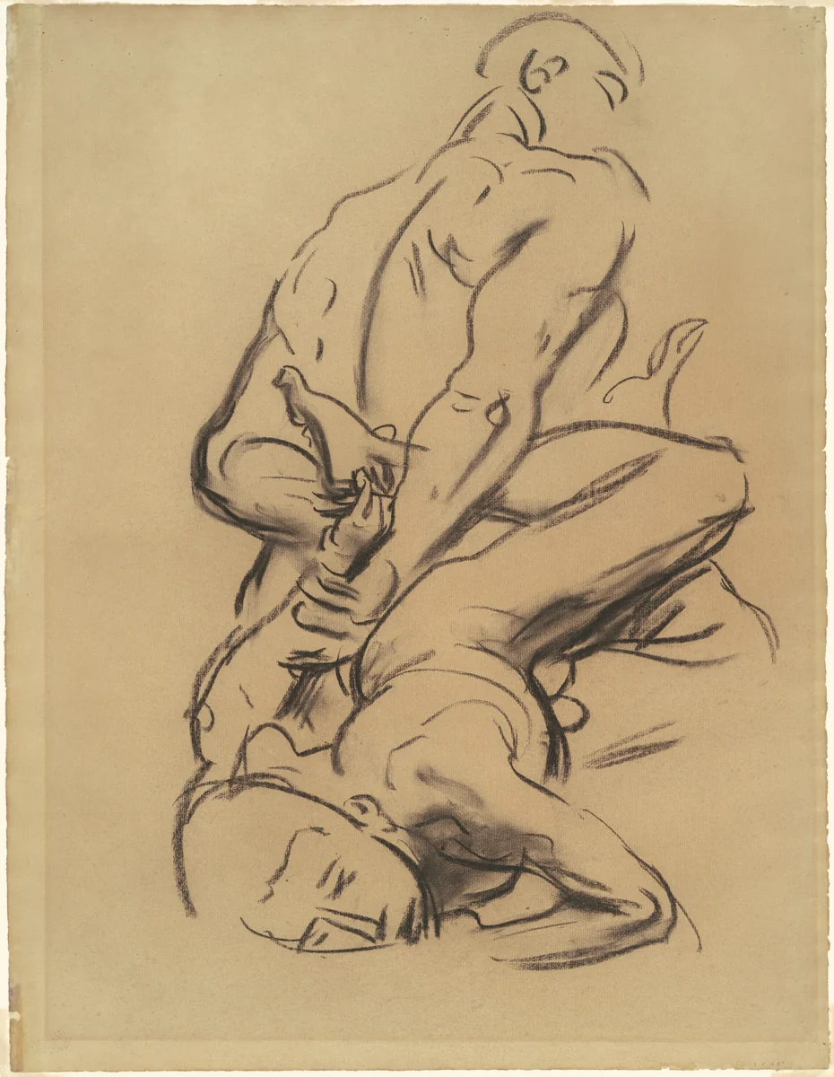 Study for "Judgment" by John Singer Sargent, drawing, 1903-1916