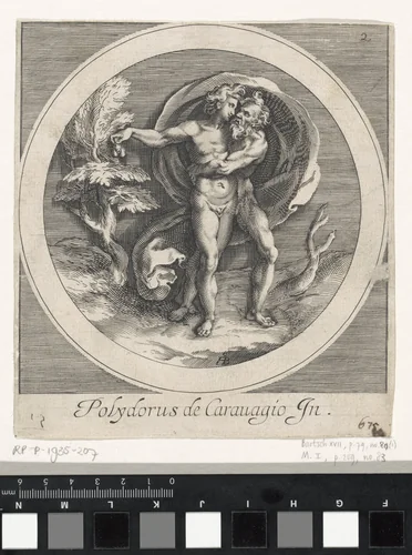 Jupiter en Ganymedes by Unknown, print, 1590-1600