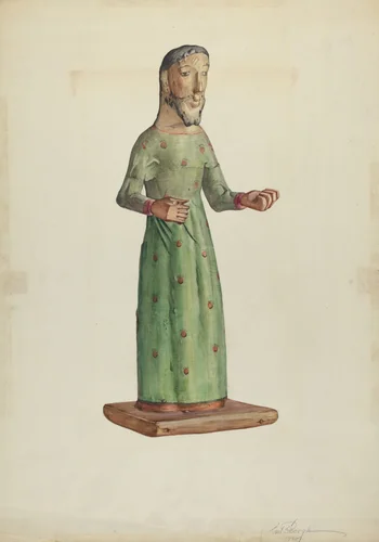 Bulto by Carl O'Bergh, index of american design, 1938