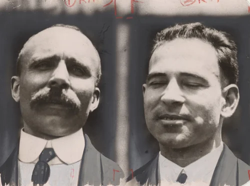 "Italians Whose Conviction Has Resulted in a Wide Radical Plot to Kill Americans in Europe" by International News Photos Inc., photograph, 1921