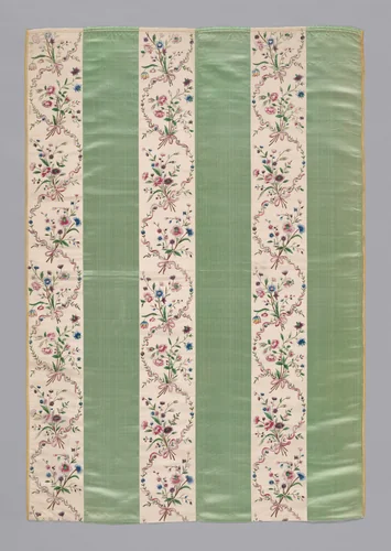 Panel by The input text does not contain an artist's name., textile, 1701-1725