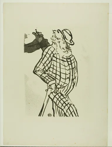 American Singer, from Le Café-Concert by Henri de Toulouse-Lautrec, print, 1893