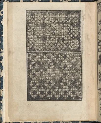 Essempio di recammi, page 2 (verso) by Giovanni Antonio Tagliente, book, 1530