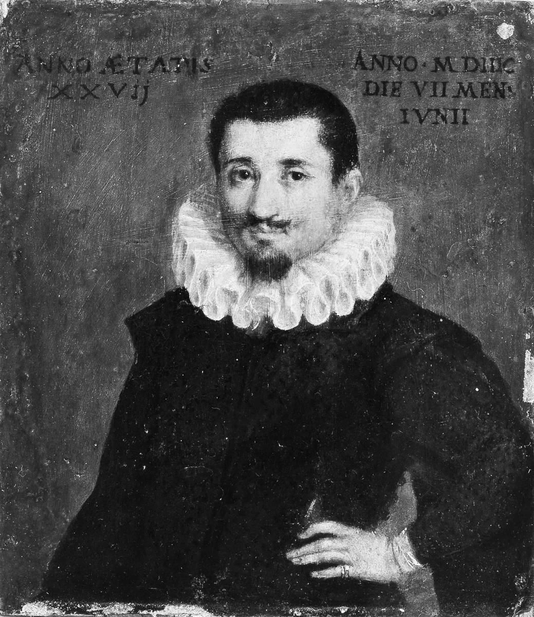 Portrait of a Man by North Italian Painter, painting, 1597