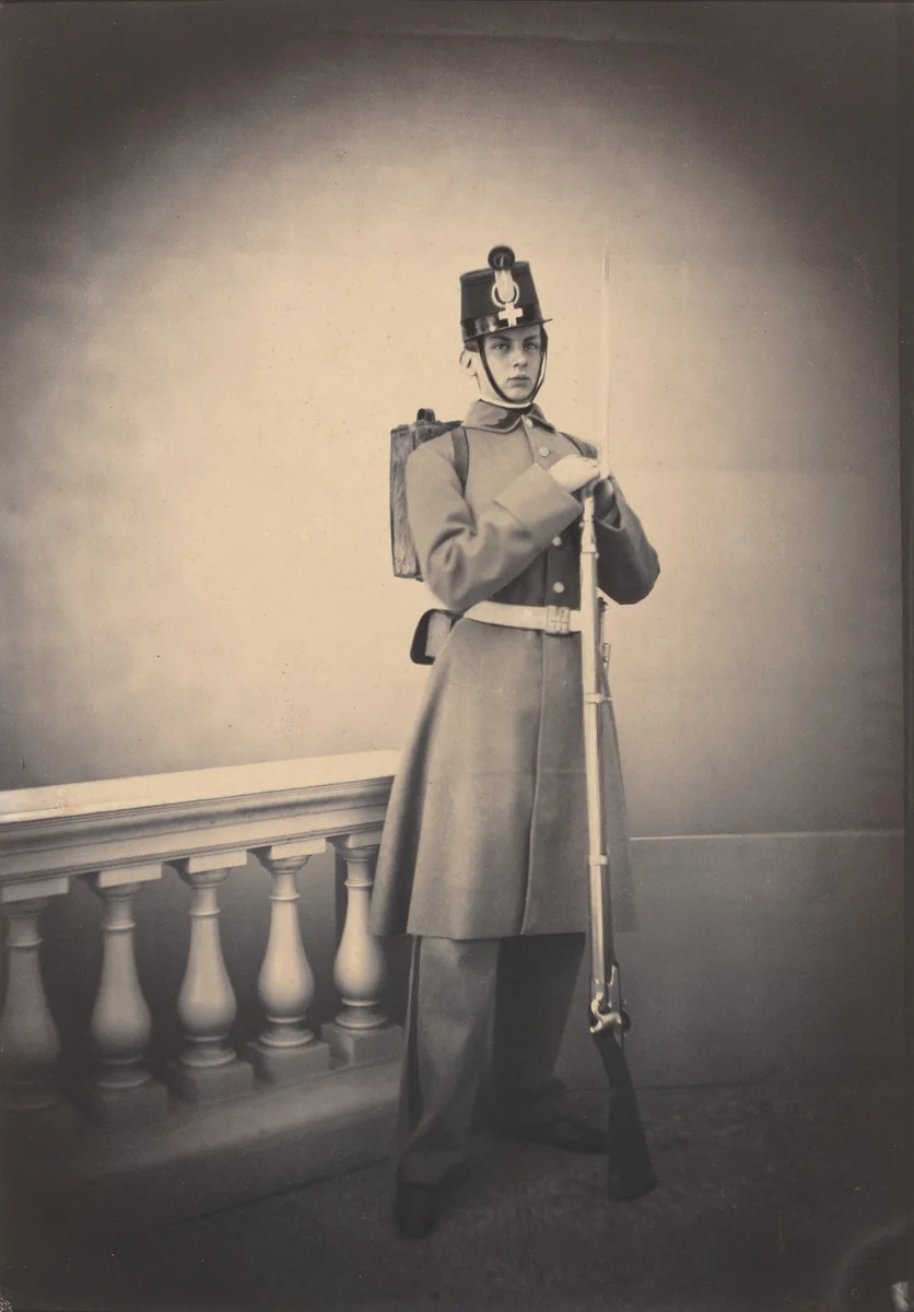 Duc de Chartres by French 19th Century, photograph, 1856
