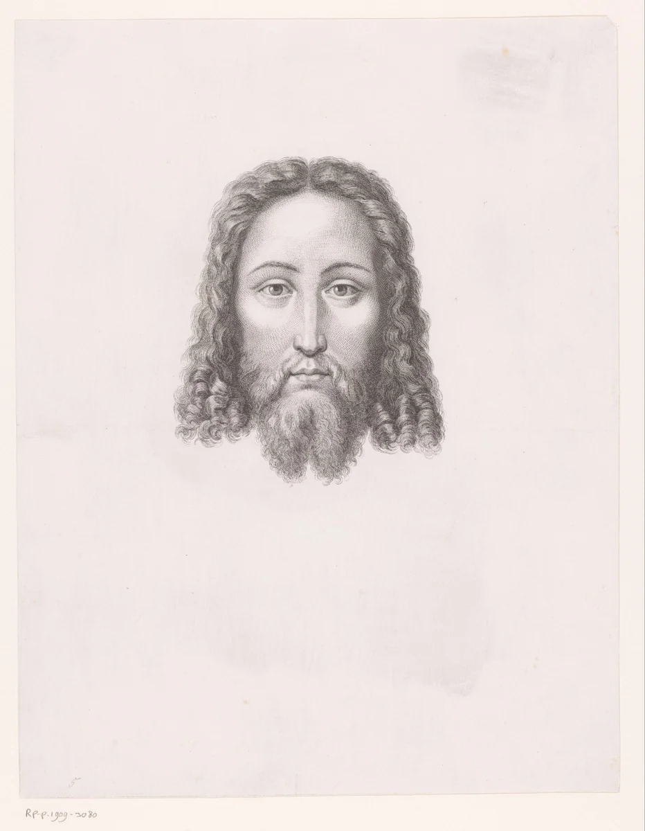 Christuskop by Erin Corr, print, 1815-1862