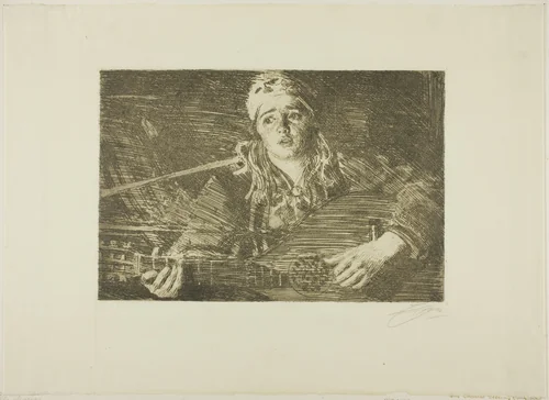 Ols Maria by Anders Zorn, print, 1919