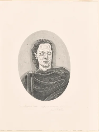 Jack # Elizabeth Stride by Julie Roberts, drawing, 2001