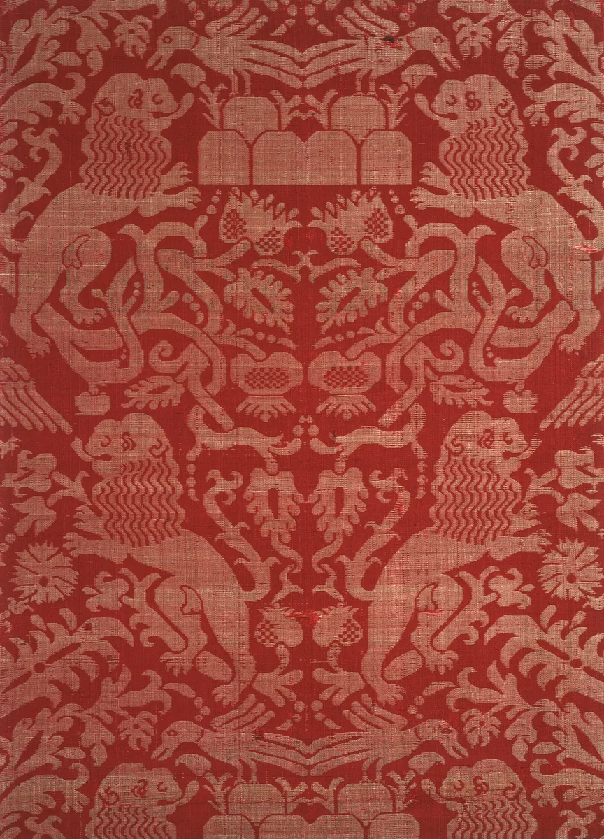 Fragment by Italy, textile, 1501-1600