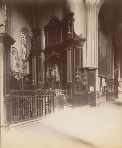Saint-Gervais-et-Protais by Eugène Atget, photograph, 1922