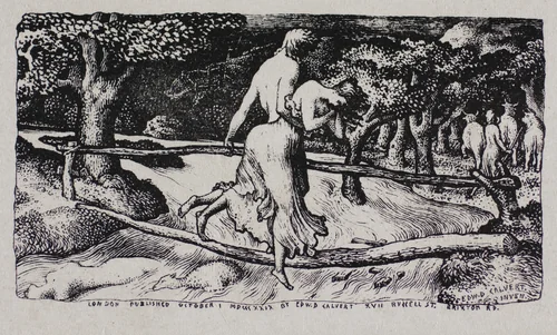 The Flood by Edward Calvert, print, 1819-1883