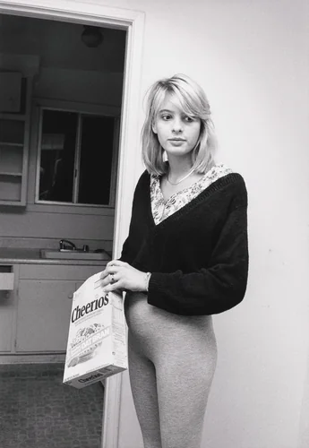 Runaway from Florida Who Stole Her Daddy's Credit Cards by Jim Goldberg, photograph, 1991