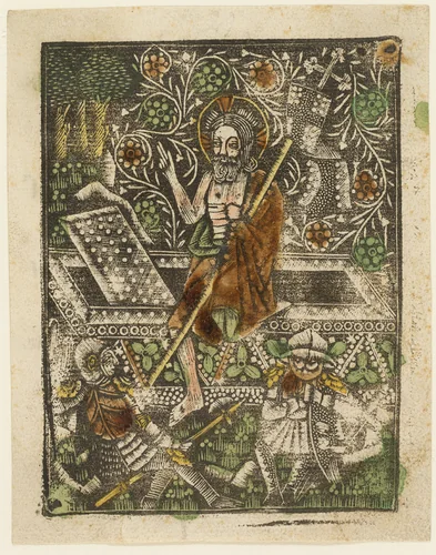 The Resurrection by Artist Unknown, metalwork, 1460-1465