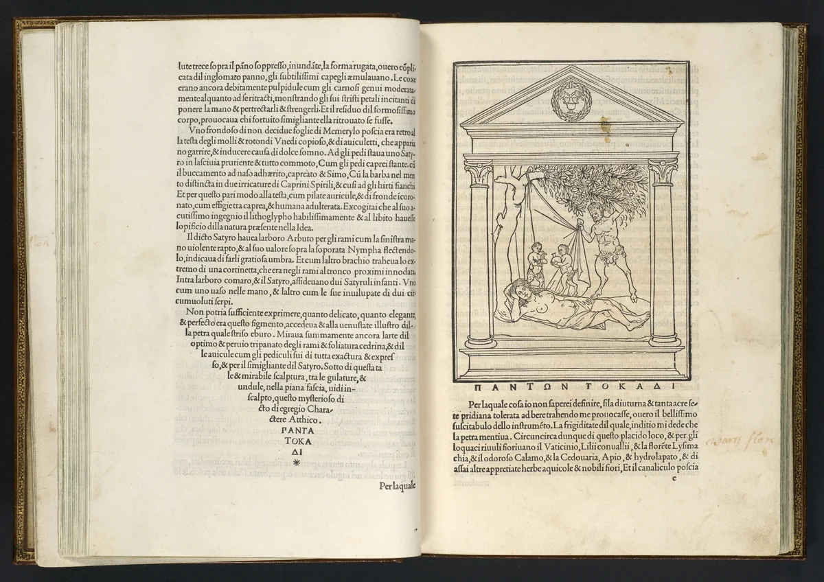 Hypnerotomachia Poliphili by Francesco Colonna, book, 1499