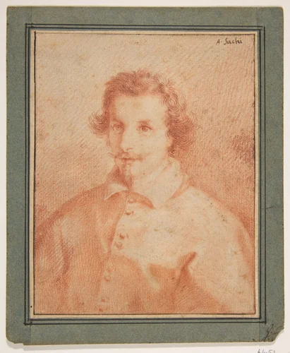 Portrait of Cardinal Antonio Barberini the Younger by Andrea Sacchi, drawing, 1599-1661