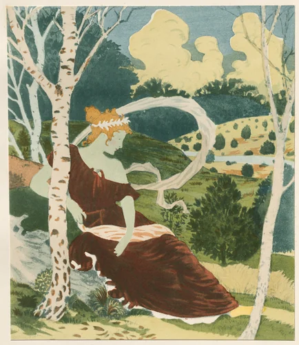 Dans les Bois by Eugène Grasset, book, 1899