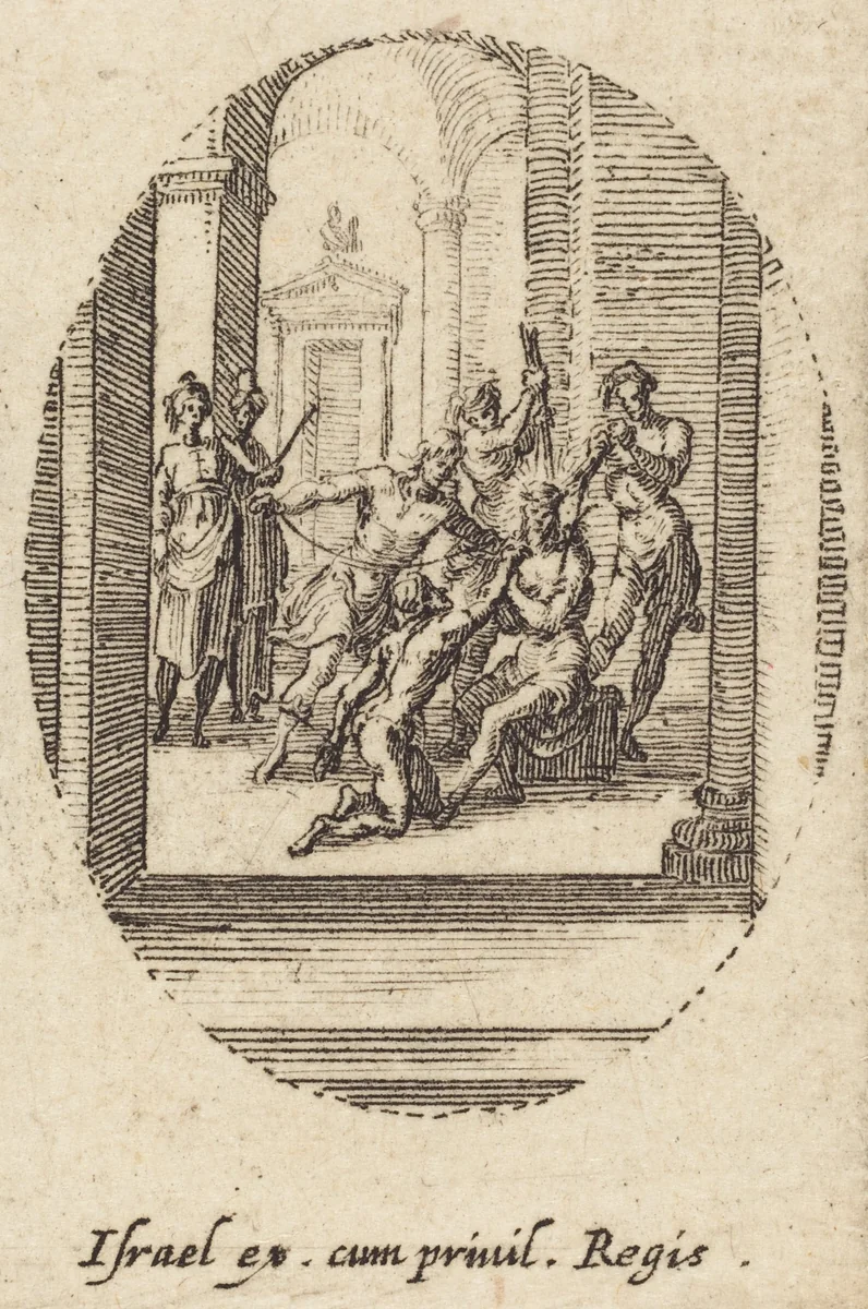 Crowning with Thorns by Jacques Callot, print, 1631