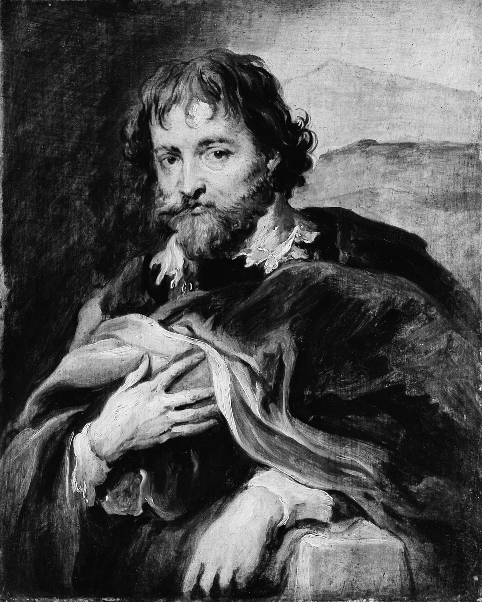 Sir Peter Paul Rubens (1577–1640) by Anthony van Dyck, painting, 1600-1699